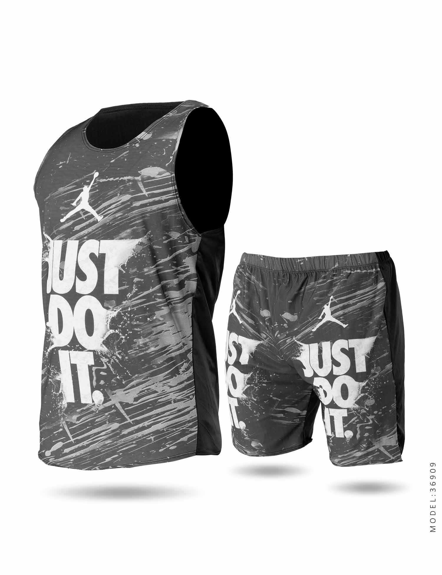ست رکابی شلوارک مردانه Nike مدل 36909