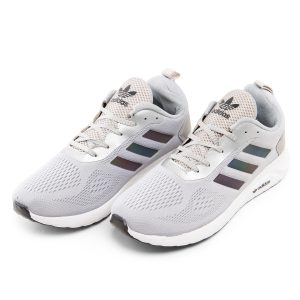 کفش اسپرت Adidas مردانه طوسی بندی مدل 44321