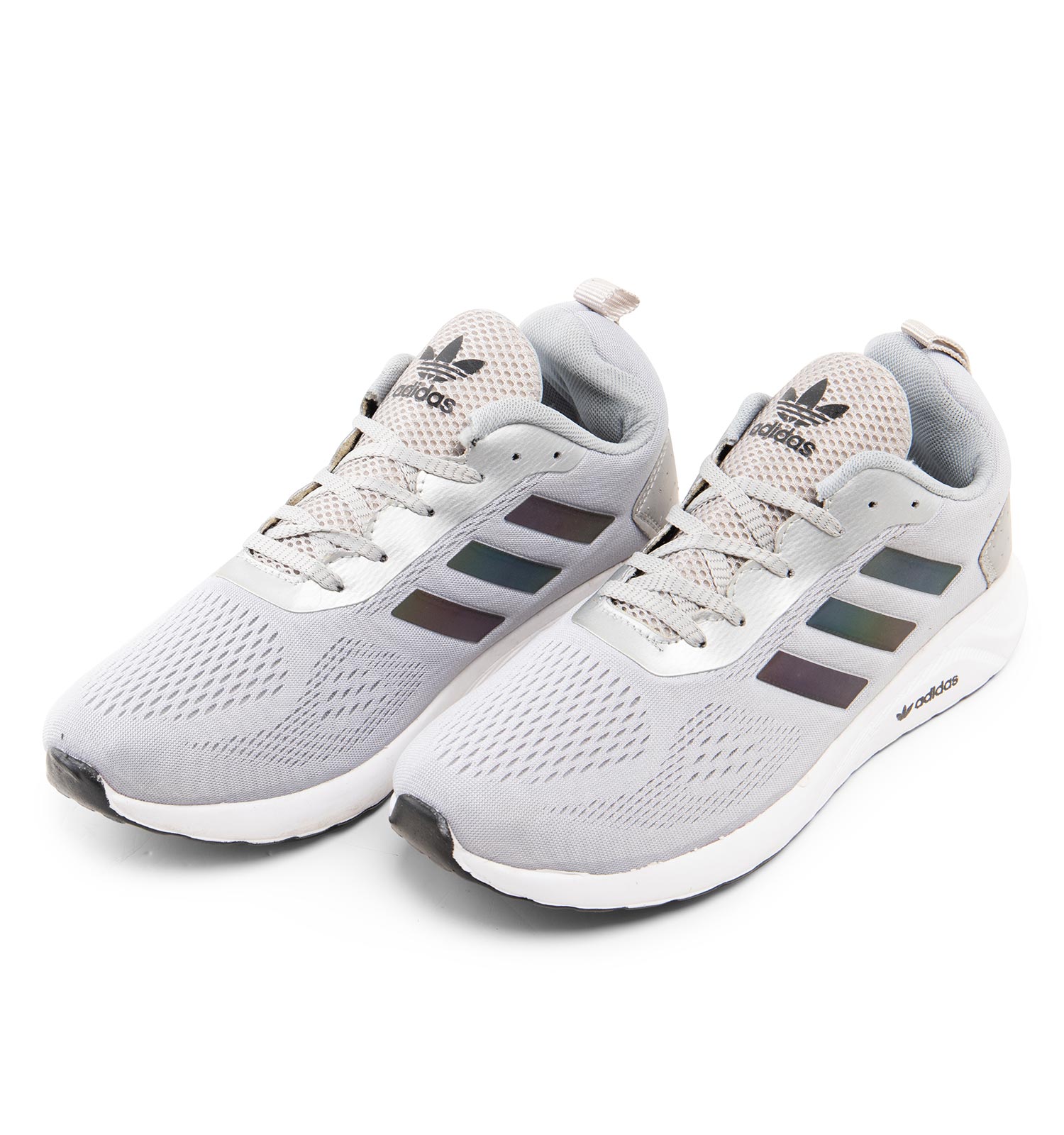 کفش اسپرت Adidas مردانه طوسی بندی مدل 44321