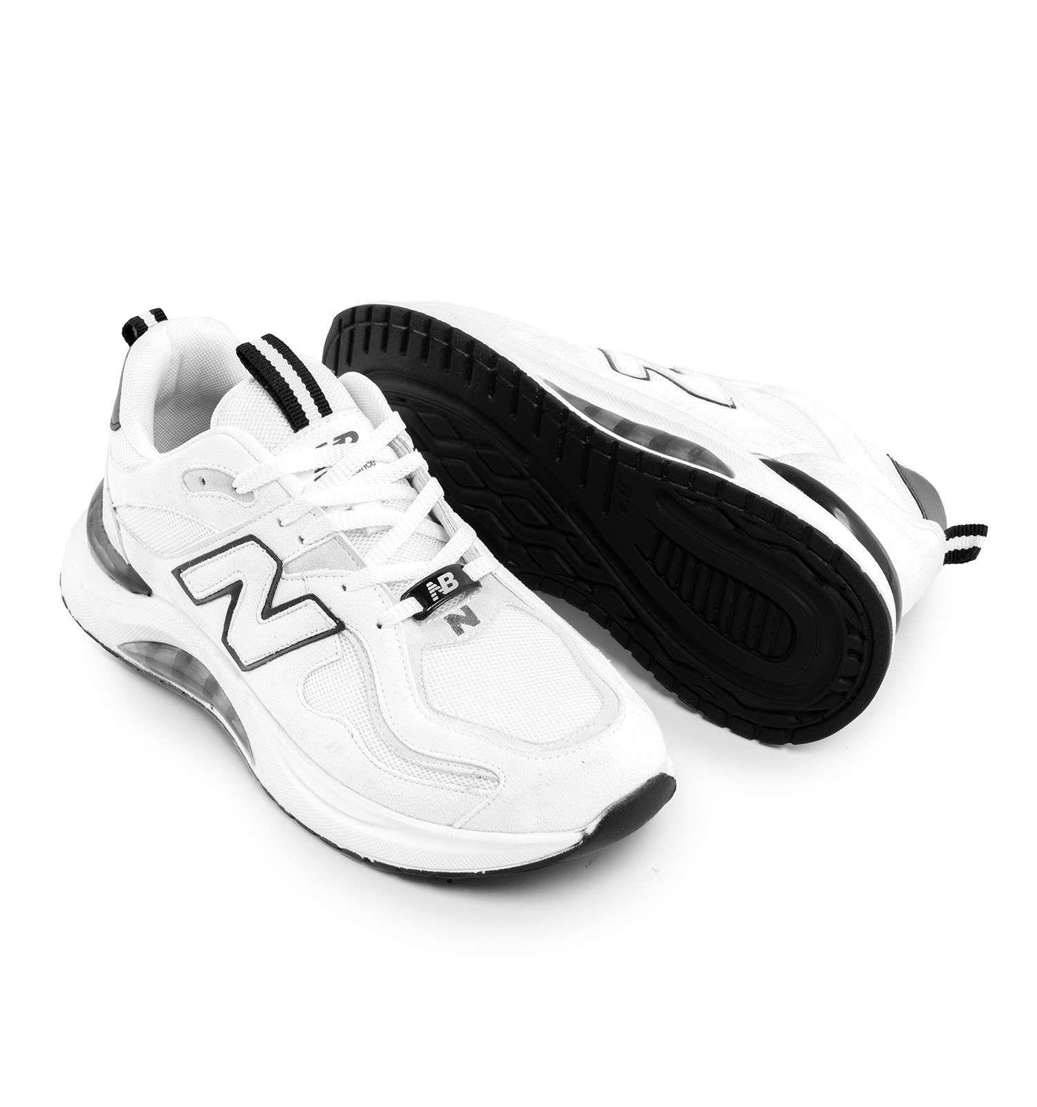 کفش اسپرت New Balance مردانه سفید بندی مدل 43973