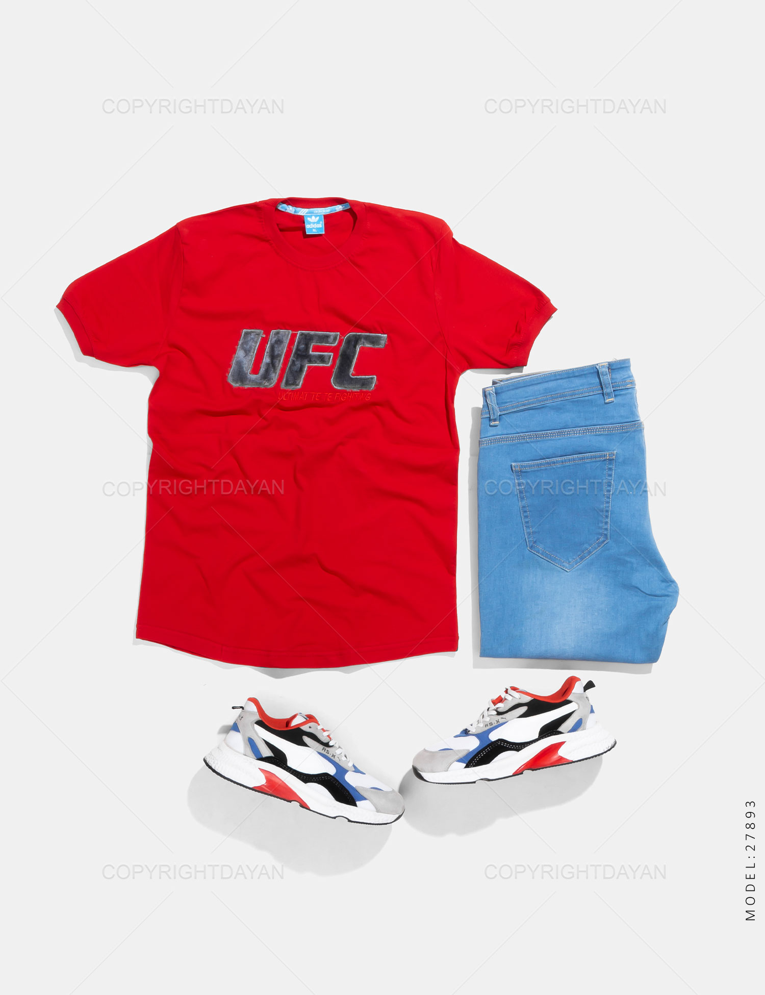 تیشرت مردانه UFC مدل 27893