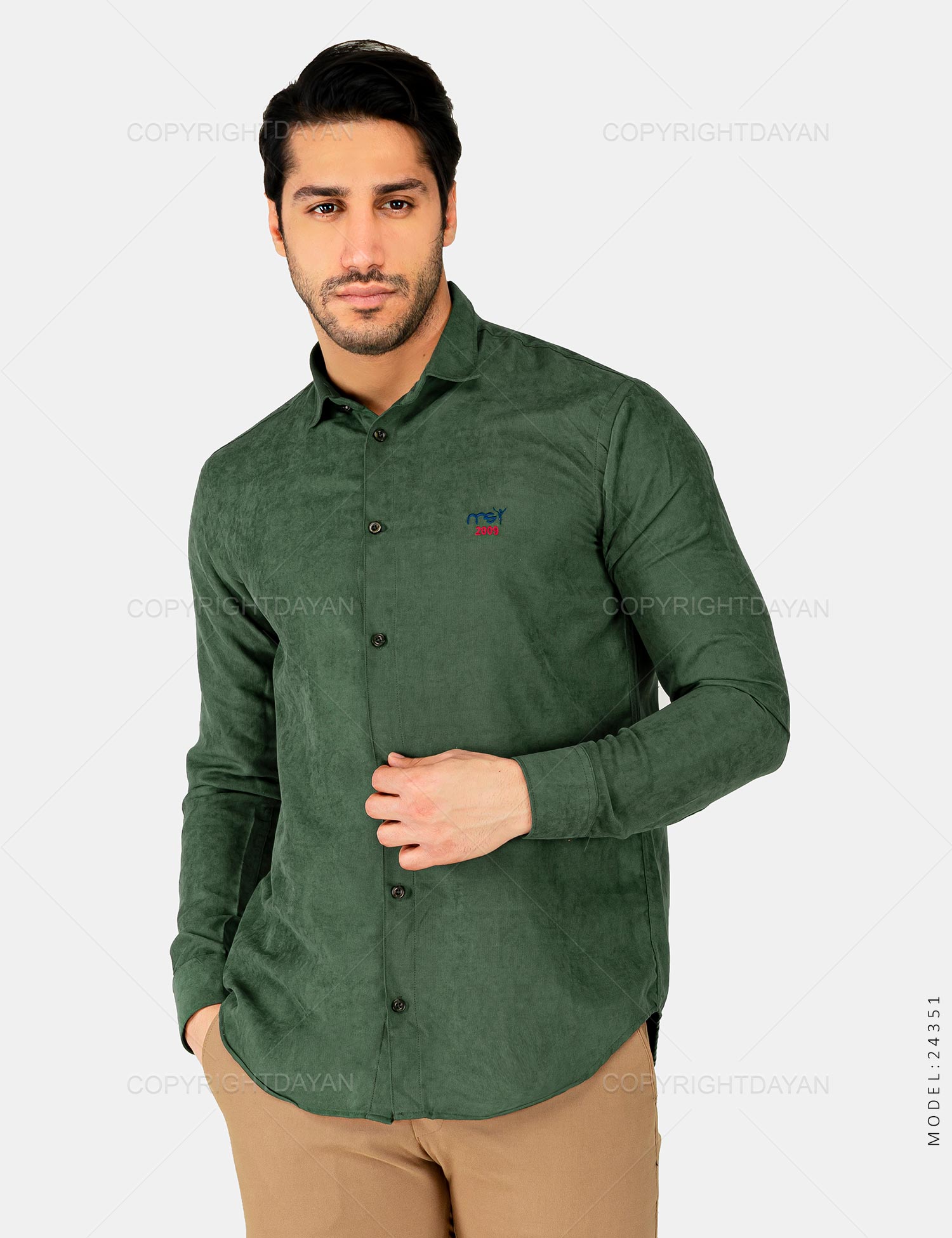 پیراهن مردانه Mason مدل 24351