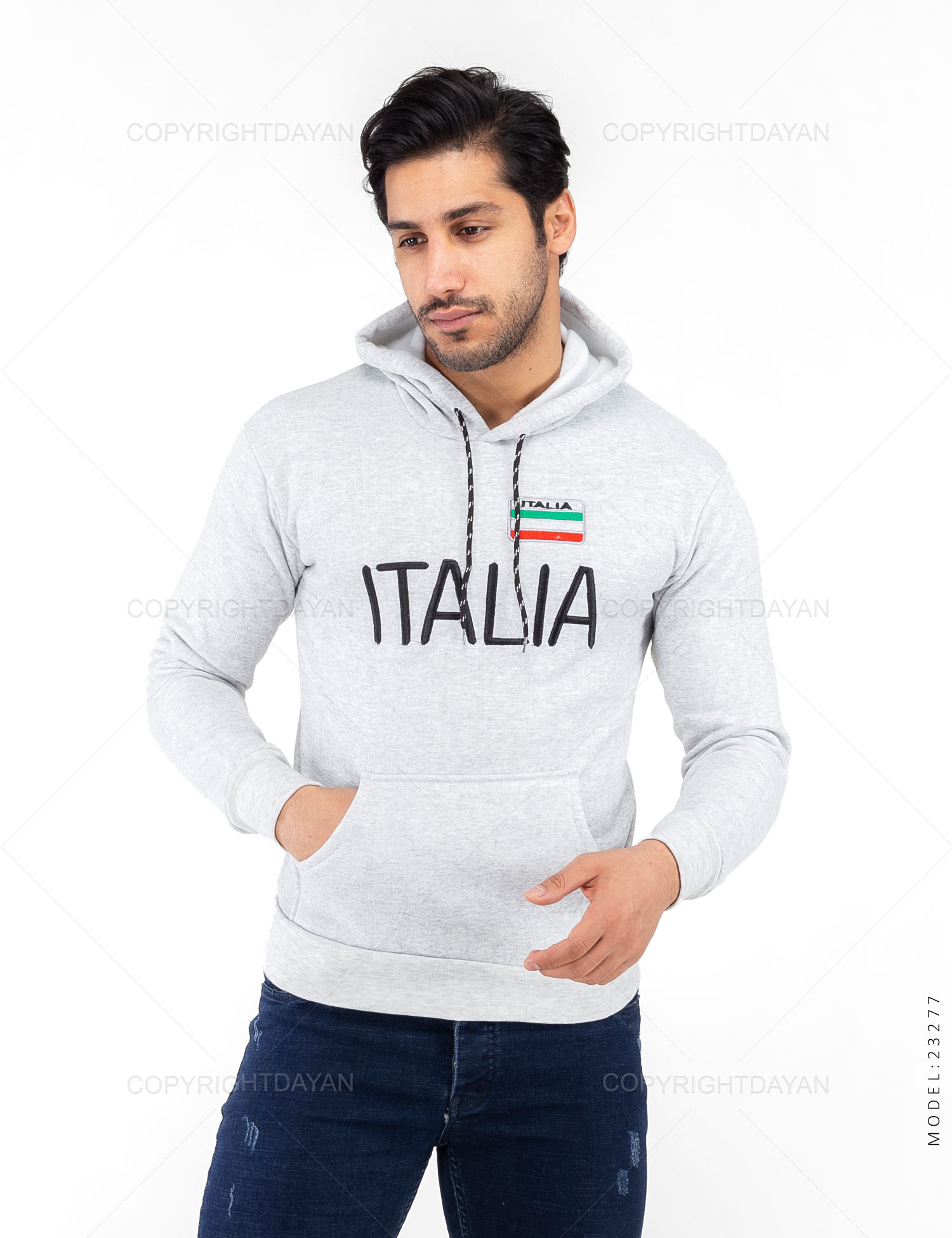 سویشرت مردانه Enzo مدل 23277