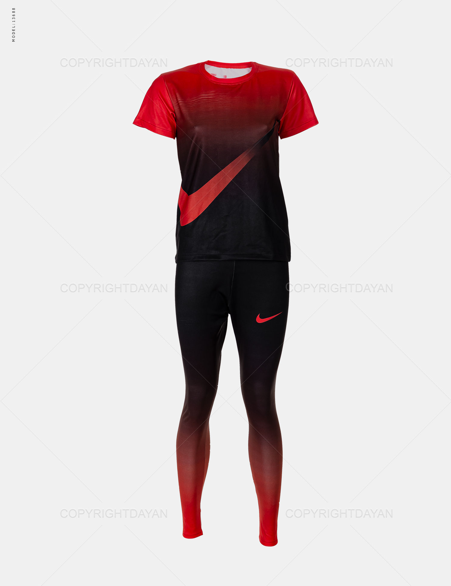 ست تیشرت شلوار زنانه Nike مدل 13688
