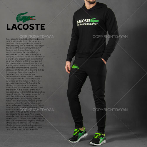 ست سویشرت شلوار Lacoste مدل Apriano