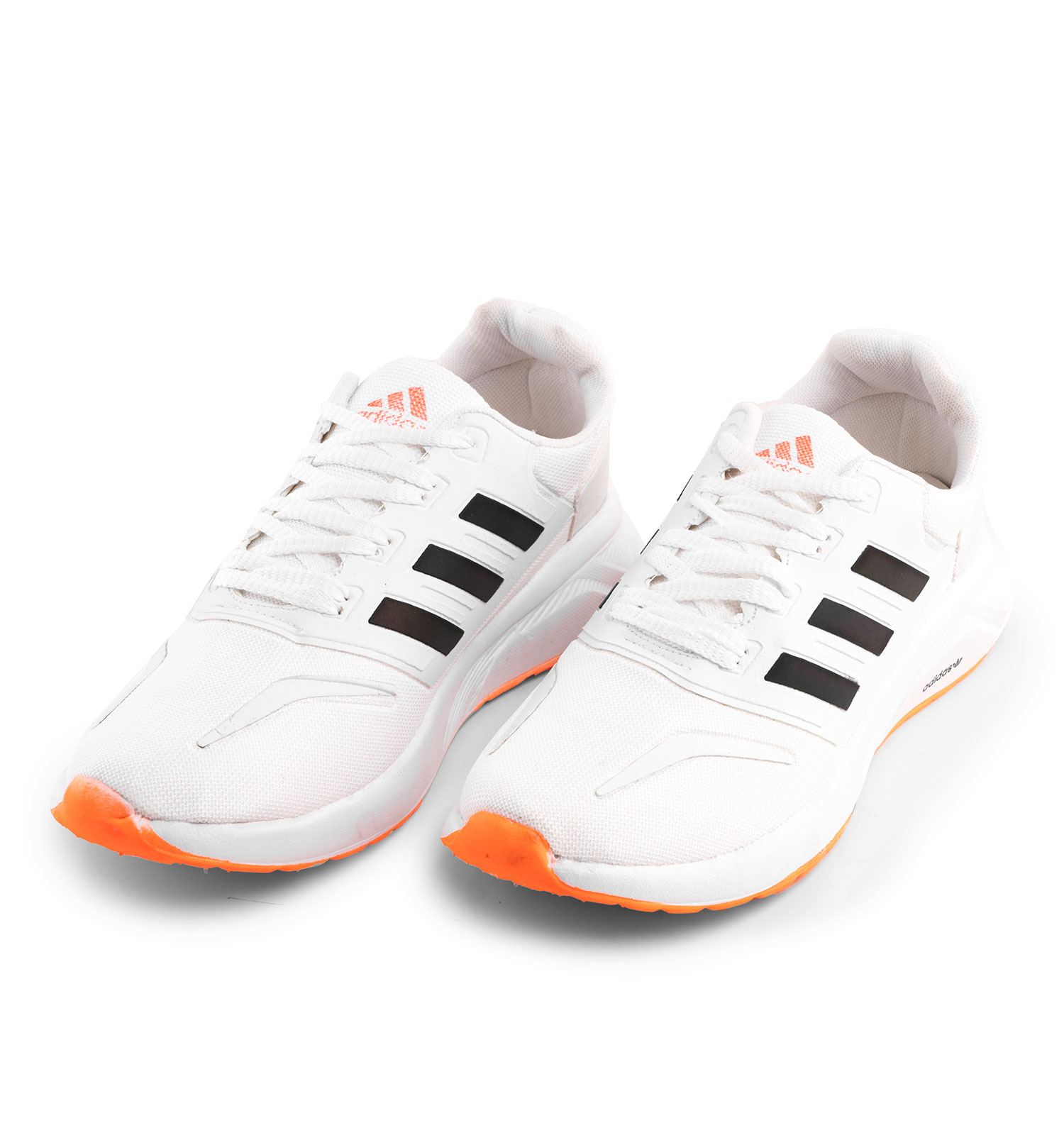 کفش اسپرت Adidas مردانه سفیدبندی مدل 43317