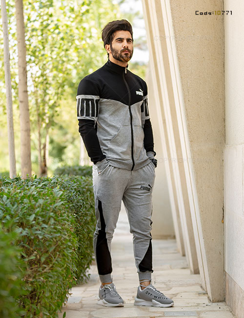 ست سویشرت شلوار مردانه Puma مدل 10771