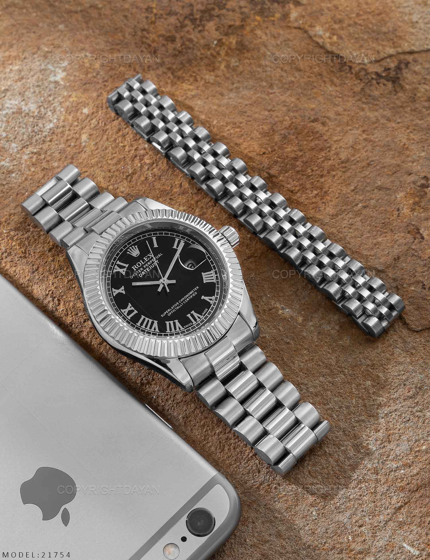 ساعت مچی مردانه Rolex مدل 21754