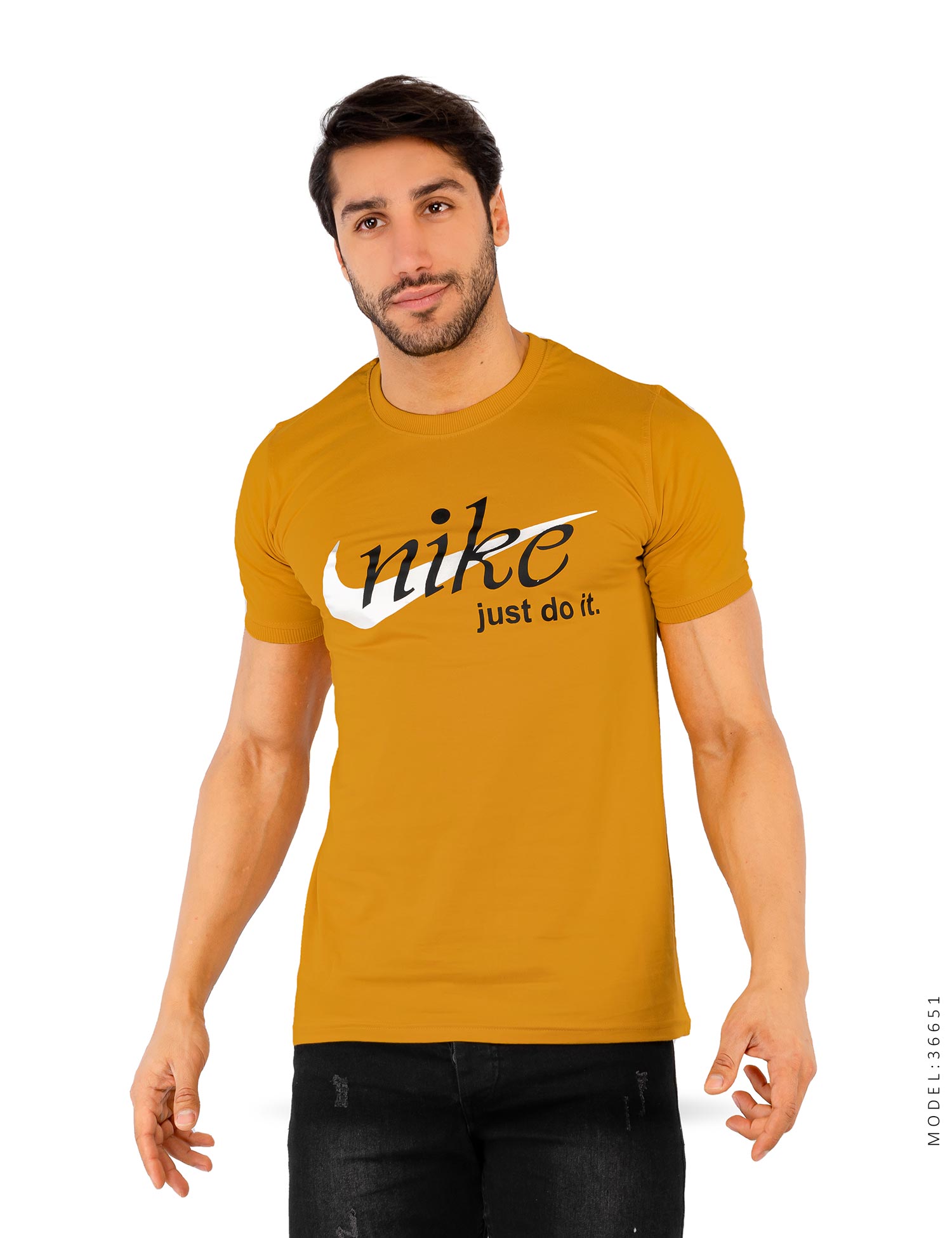 تیشرت مردانه یقه گرد Nike مدل 36651
