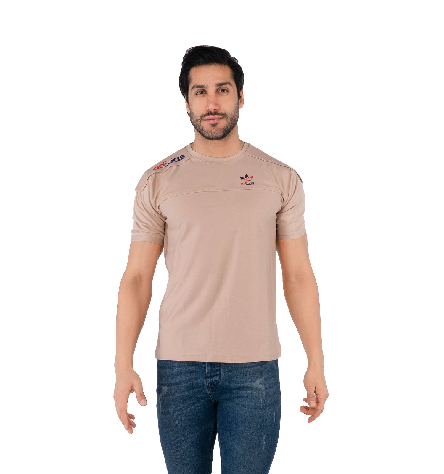 تیشرت Adidas یقه گرد مردانه مدل 44127