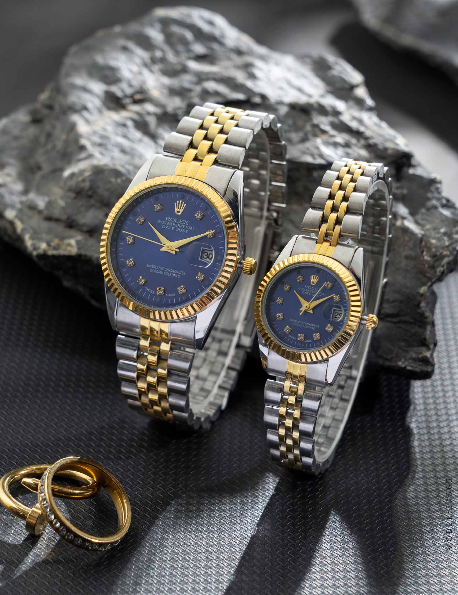ست ساعت مچی استیل Rolex مدل 37566