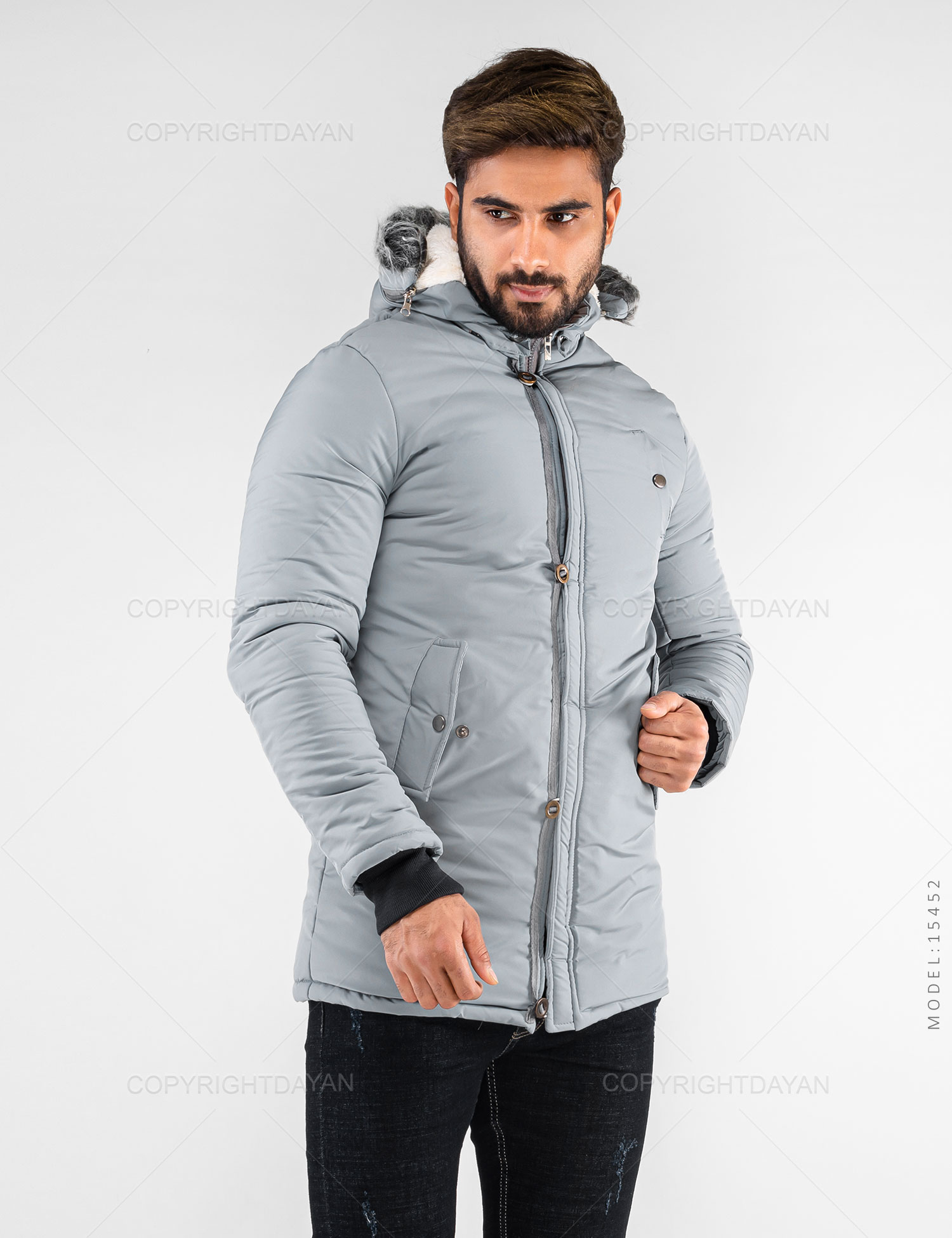کاپشن مردانه Denver مدل 15452