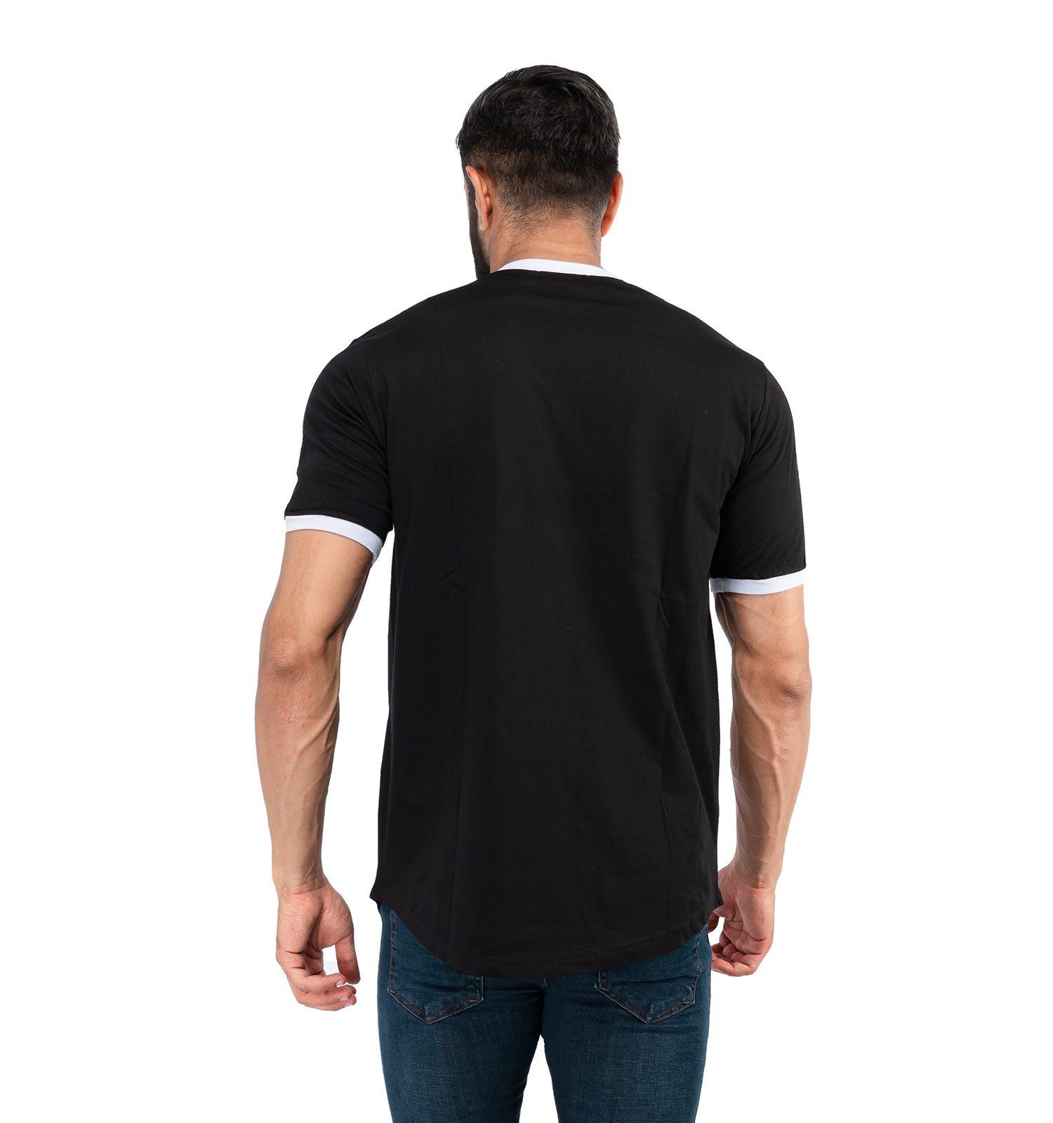 تیشرت مردانه چاپی یقه گرد Kiyan مدل 38611