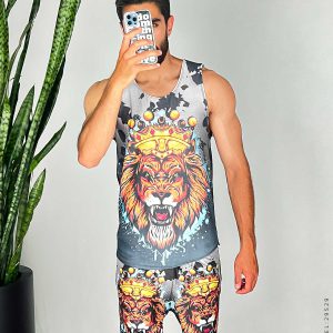 ست رکابی شلوارک مردانه Norton مدل 29529