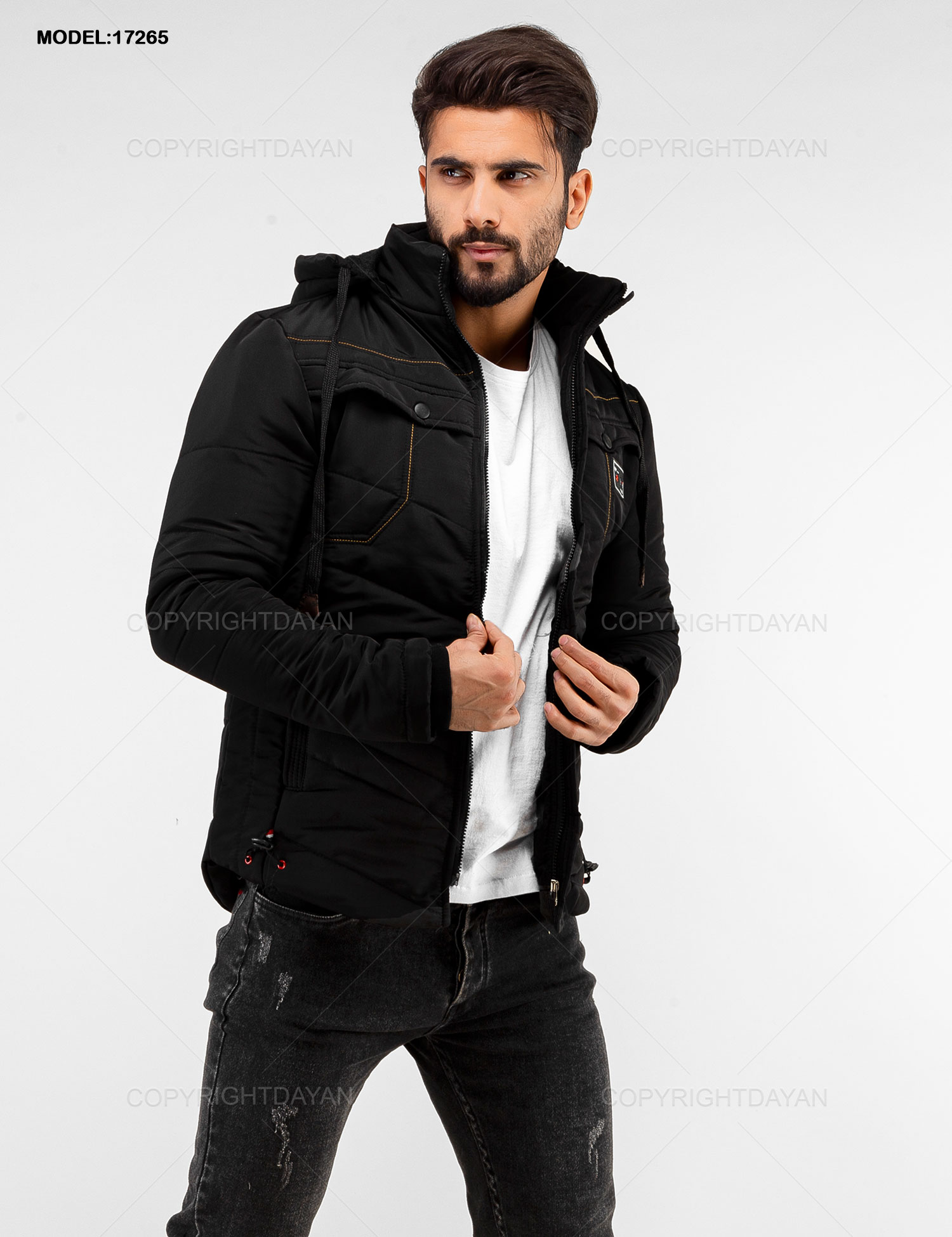 کاپشن مردانه Stark مدل 17265