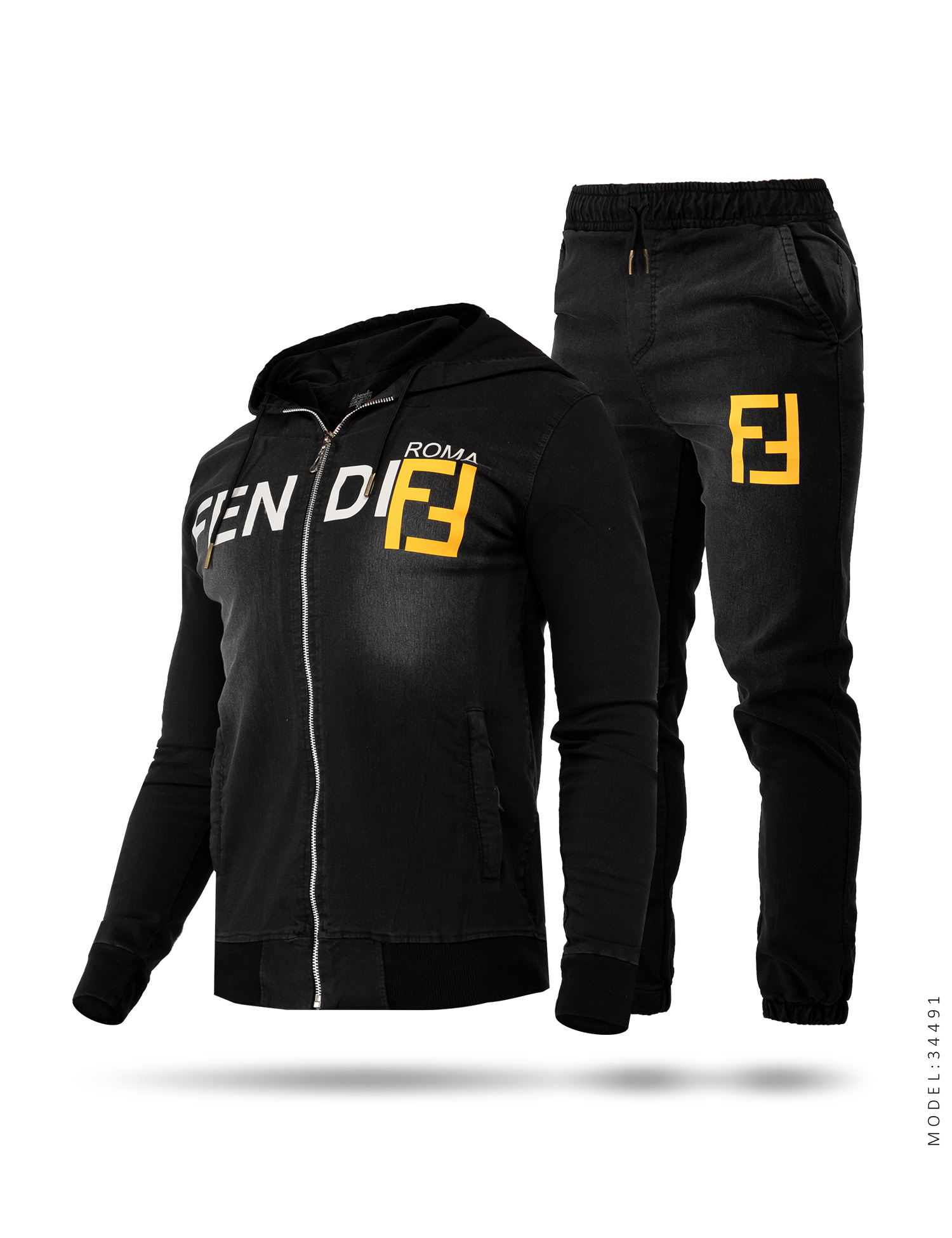 ست سویشرت شلوار اسپرت Fendi مدل 34491