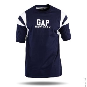 تیشرت مردانه دو رنگ یقه گرد Gap مدل 38102