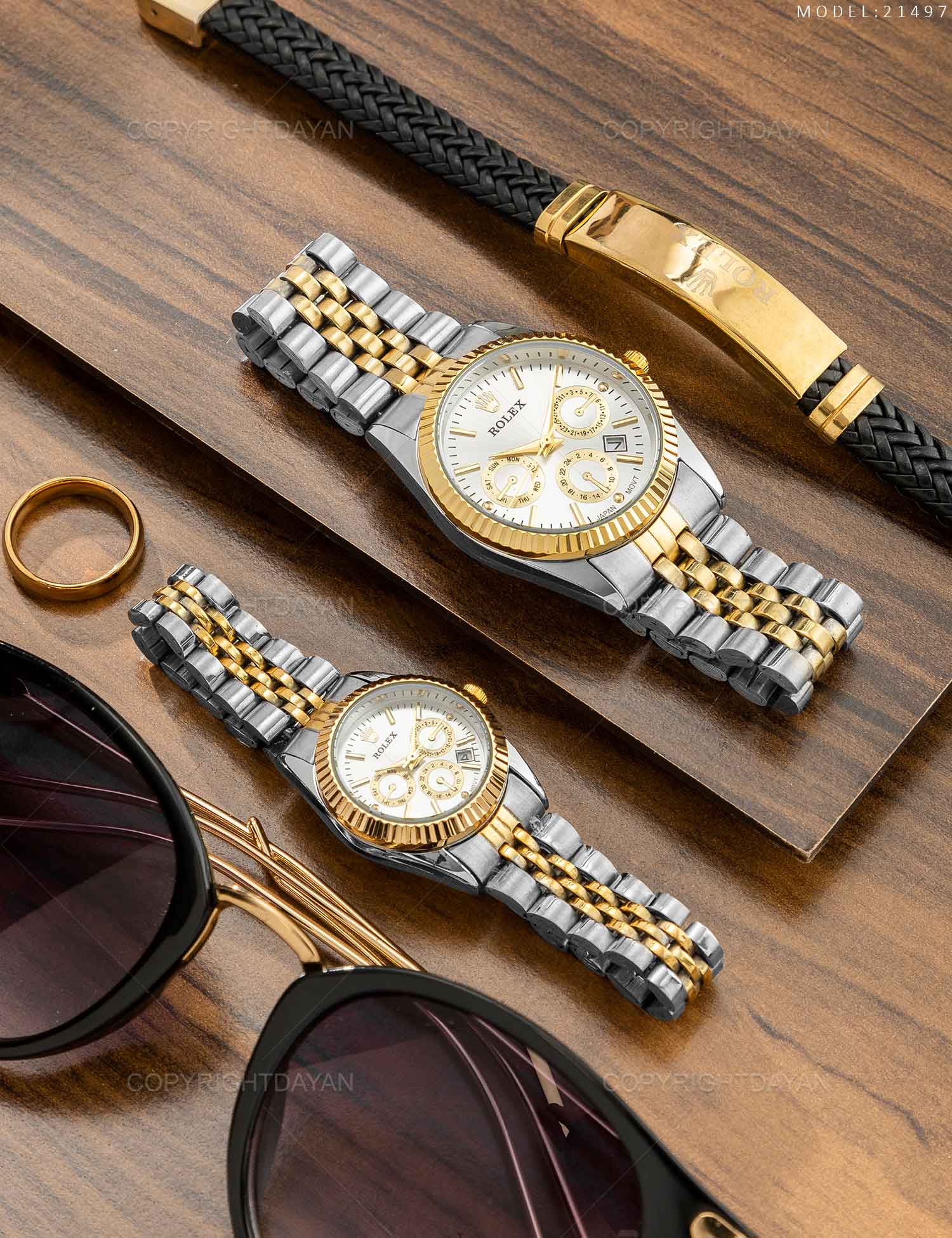 ست ساعت مچی Rolex مدل 21497