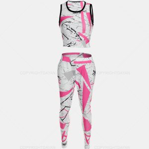 ست نیم تنه شلوار زنانه Pink مدل 12741