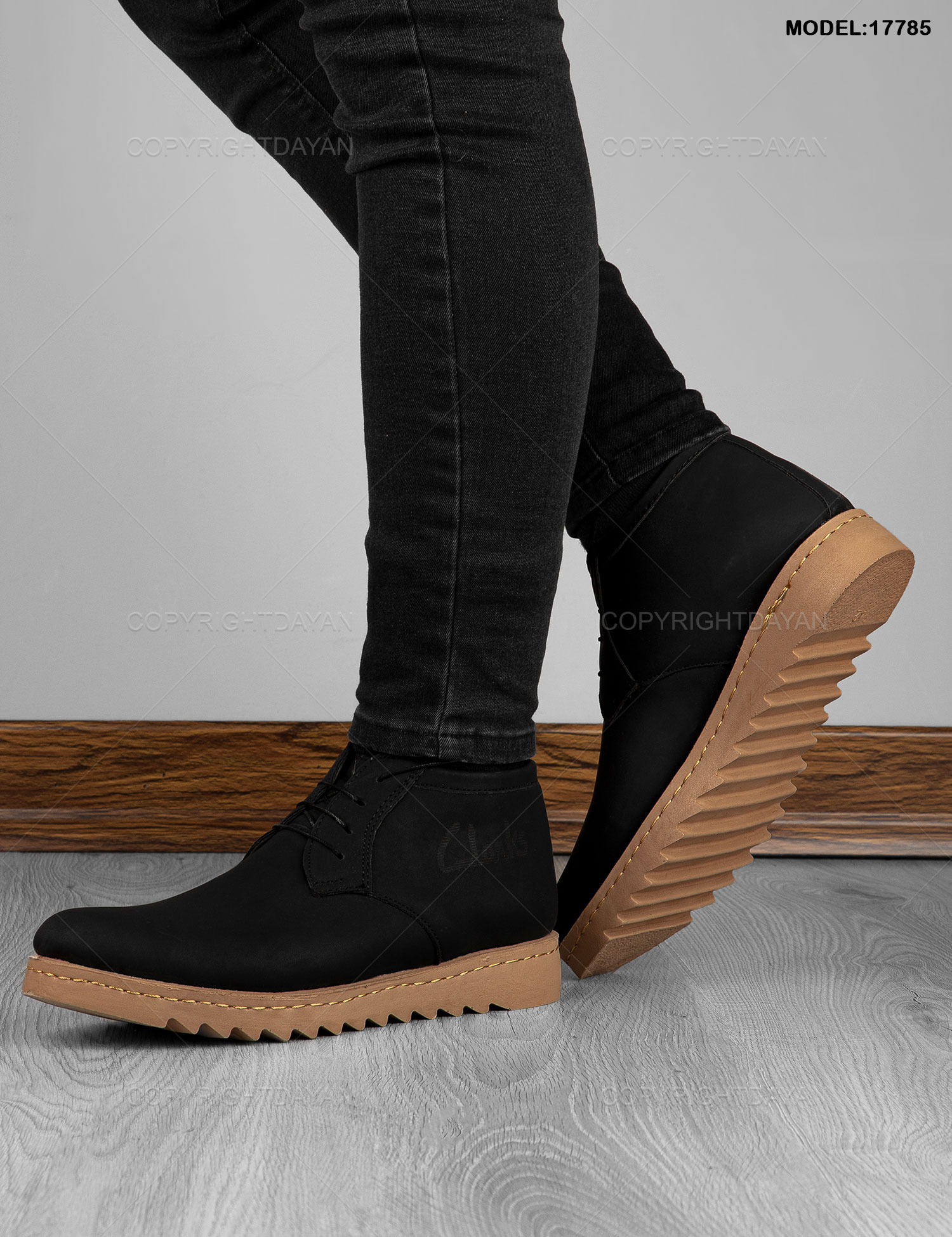 نیم بوت مردانه Clarks مدل 17785