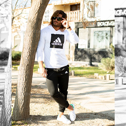 ست سویشرت شلوار مردانه Adidas مدل M 2205