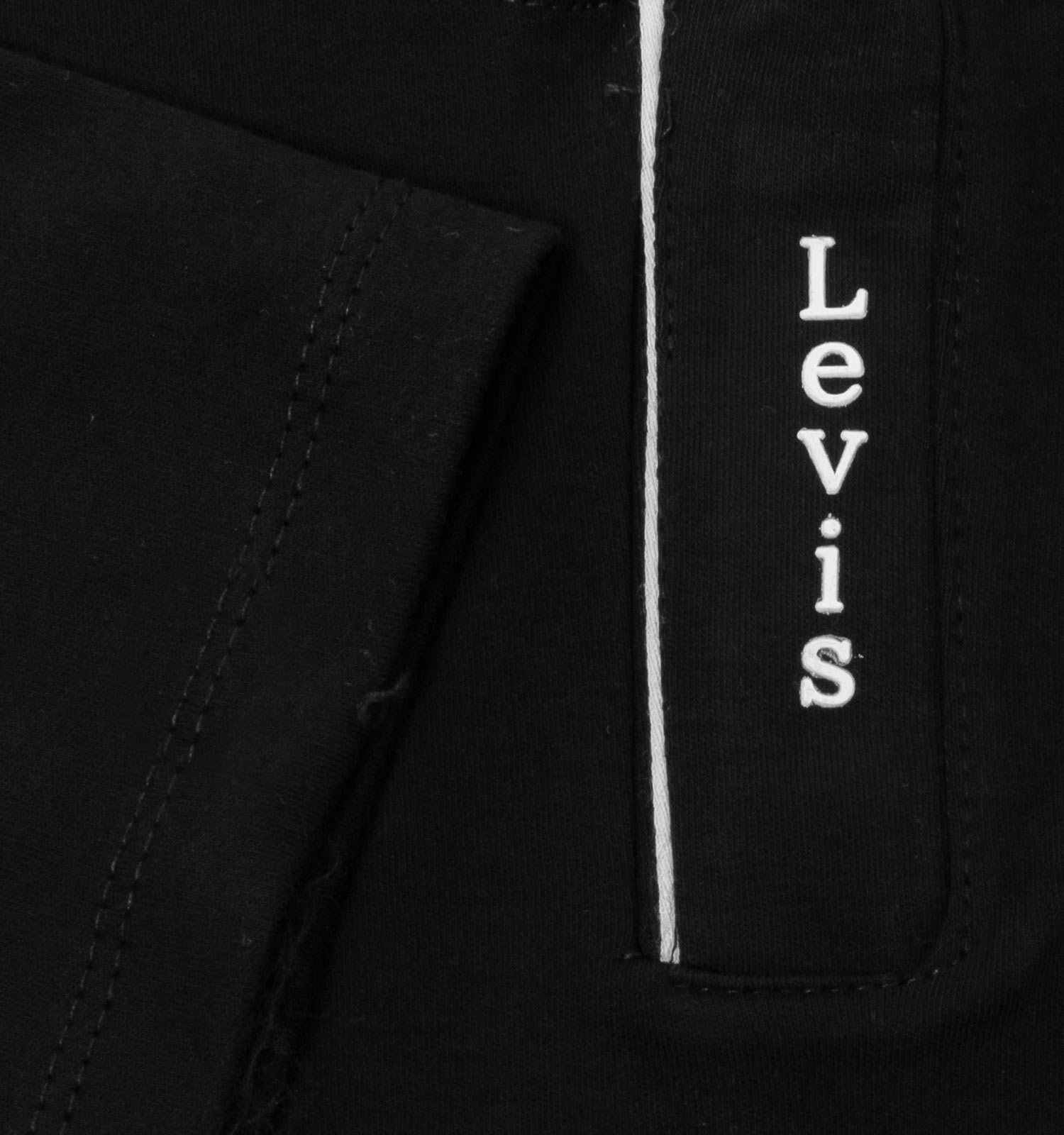 تیشرت Levis یقه گرد مردانه مشکی ساده مدل 42221
