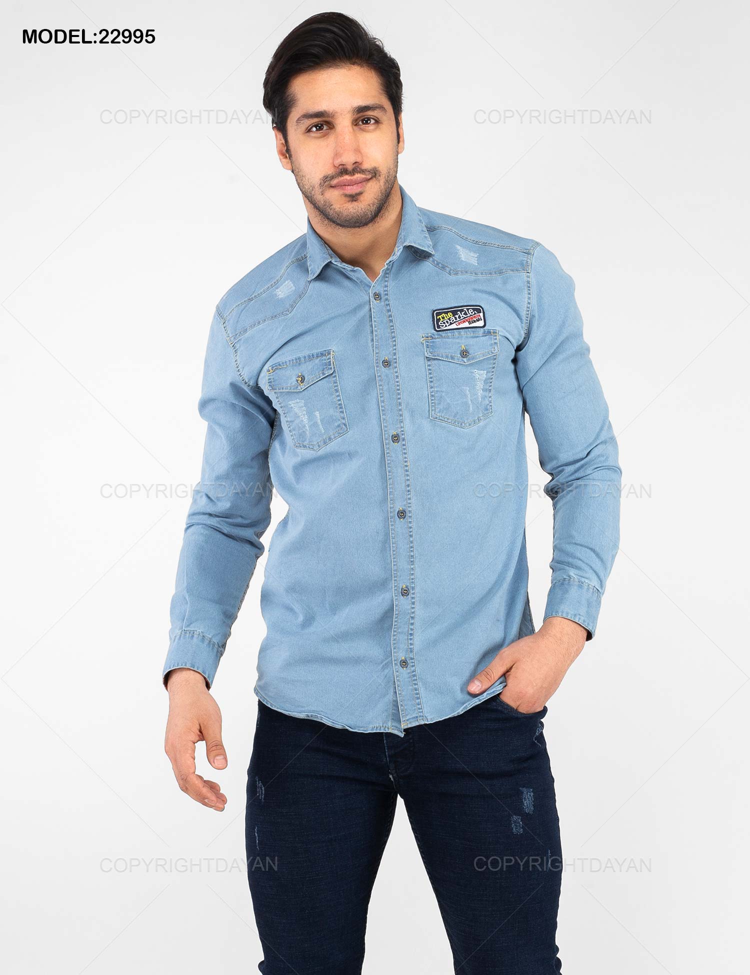 پیراهن مردانه Mason مدل 22995