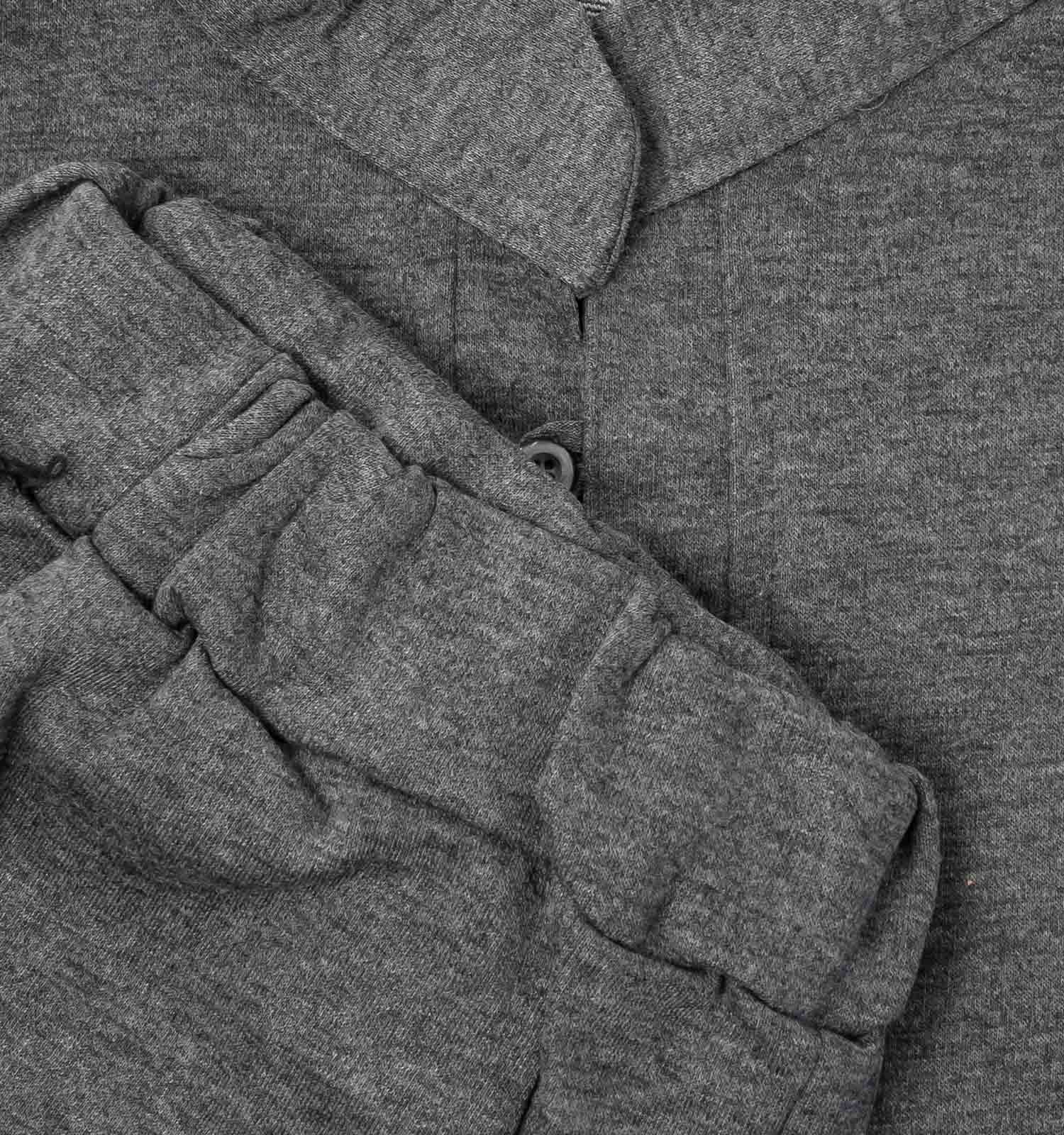 ست تیشرت شلوار مردانه آستین کوتاه ساده یقه ایستاده مدل 43553