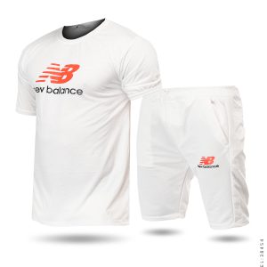 ست تیشرت شلوارک مردانه New Balance مدل 38454