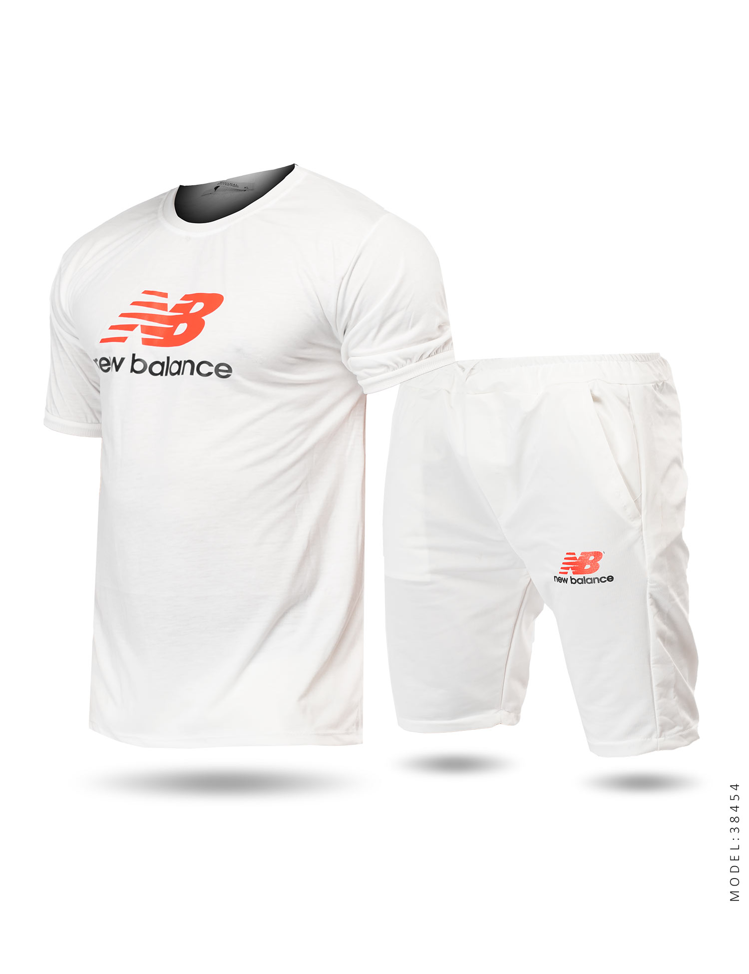 ست تیشرت شلوارک مردانه New Balance مدل 38454