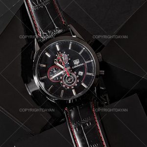 ساعت مچی بند چرم CARRERA