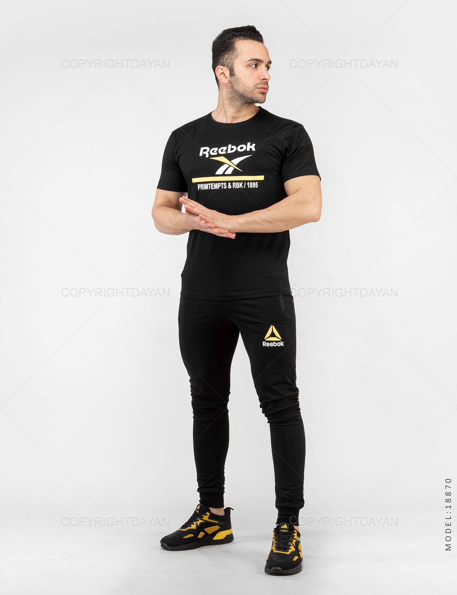 ست تیشرت شلوار مردانه Reebok مدل 18870