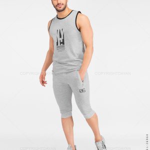 ست رکابی شلوارک مردانه New York مدل 26964