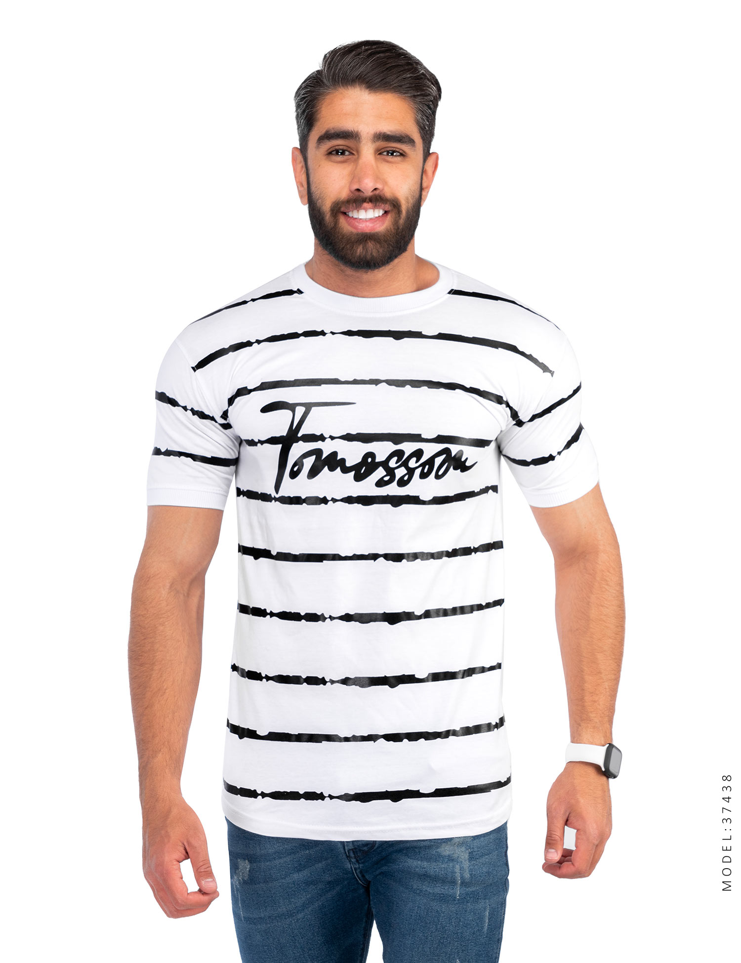 تیشرت مردانه یقه گرد Rayan مدل 37438
