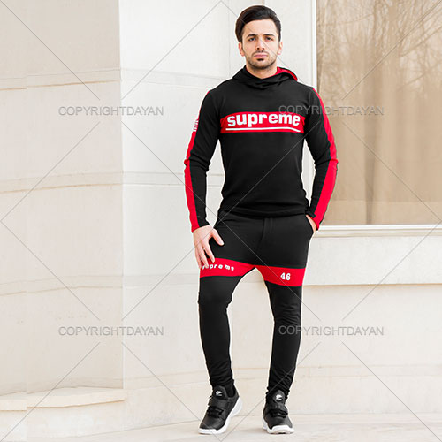 ست سویشرت شلوار Supreme مدل Pentar