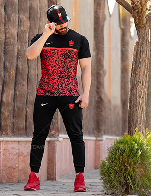 ست تیشرت شلوار مردانه Perspolis مدل 12783