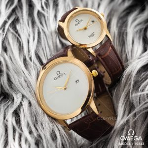 ست ساعت مچی مردانه زنانه Omega مدل 10243