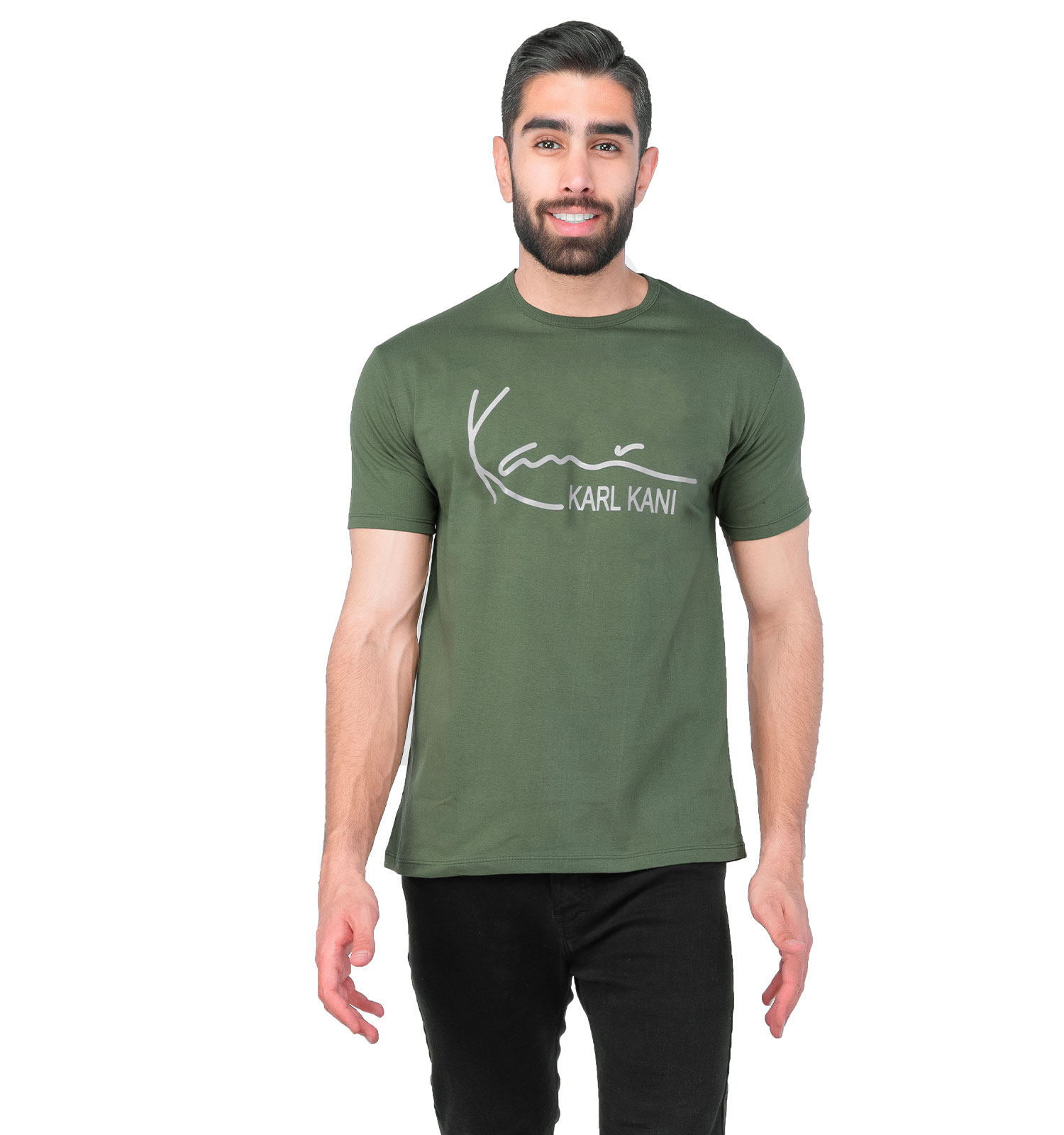 تیشرت Karl Kani یقه گرد مردانه ساده مدل 44608