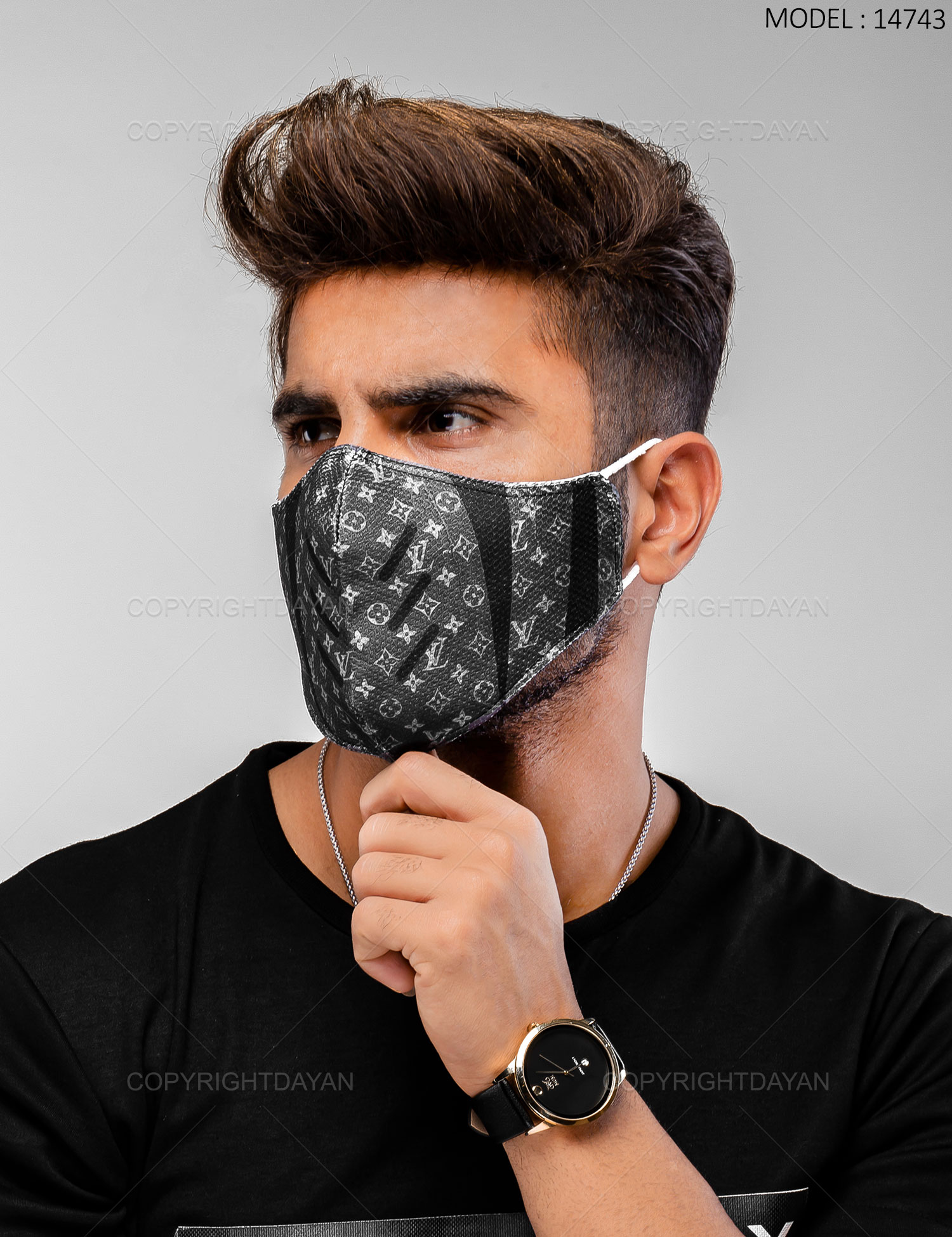 پک دو عددی ماسک پارچه ای Louis Vuitton مدل 14743