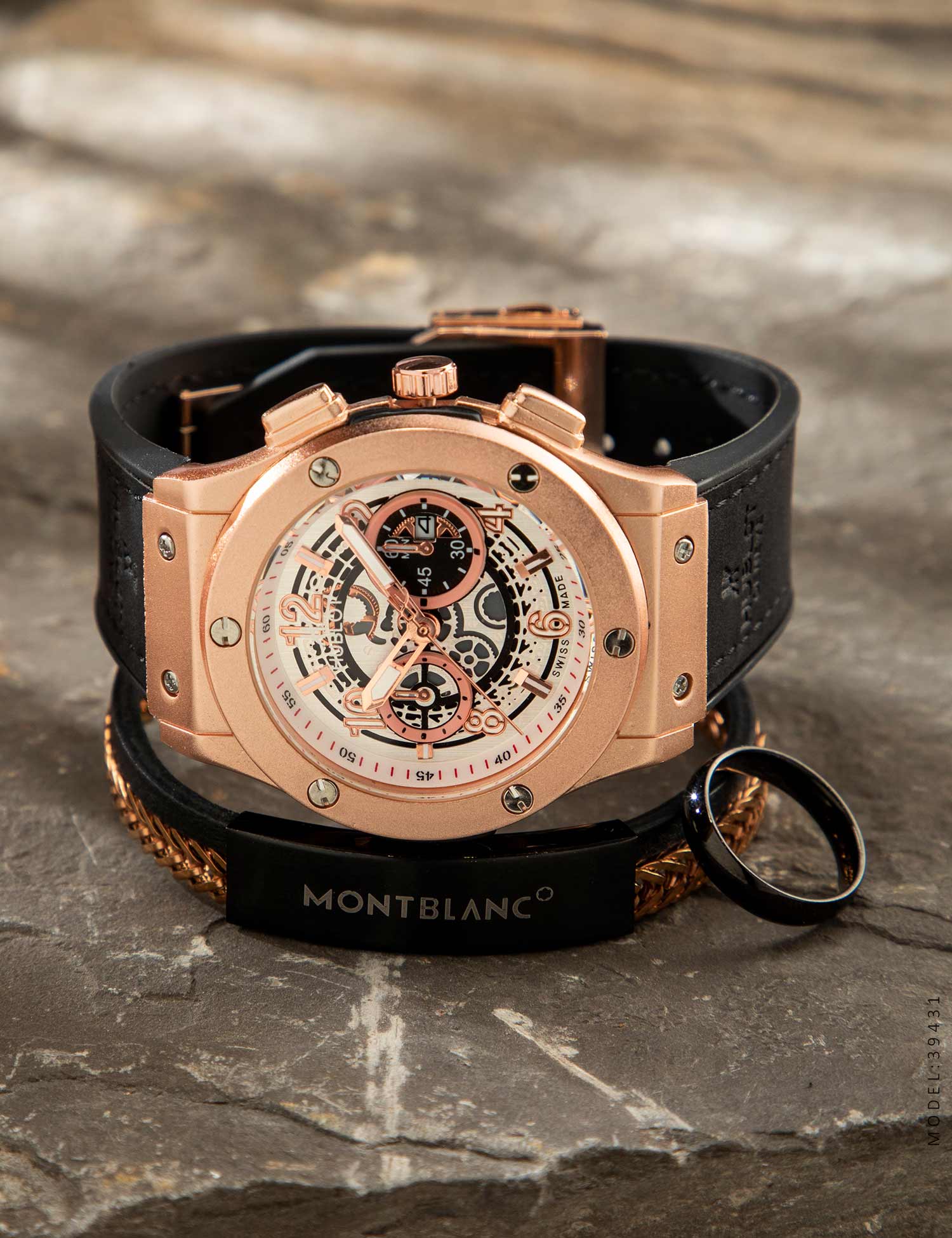 ساعت مچی عقربه ای مردانه Hublot مدل 39431