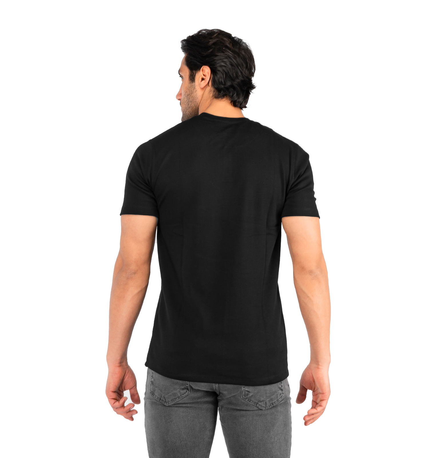 تیشرت Levis یقه گرد مردانه مشکی ساده مدل 42221