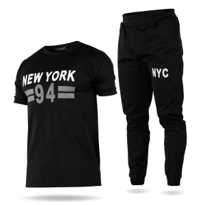 ست تیشرت شلوار مردانه New York مدل 36586