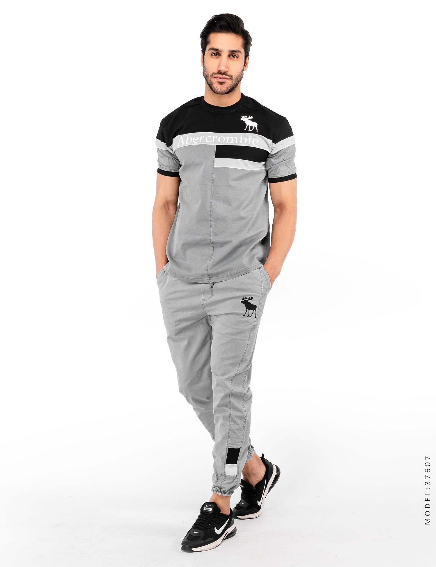 ست تیشرت شلوار اسپرت Abercrombie & Fitch مدل 37607