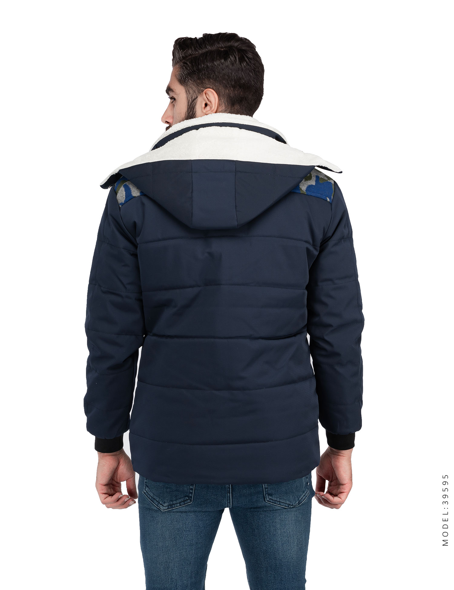 کاپشن برزنتی مردانه Rayan مدل 39595