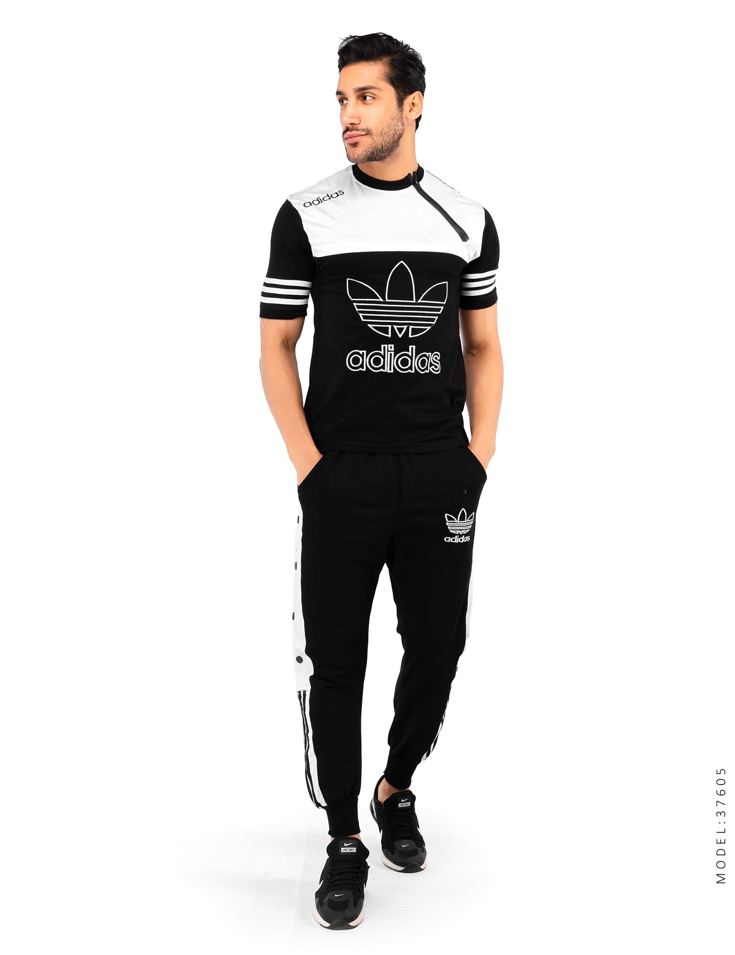 ست تیشرت شلوار مردانه Adidas مدل 37605