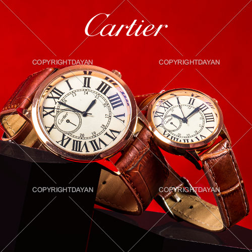 ست ساعت مردانه زنانه Cartier