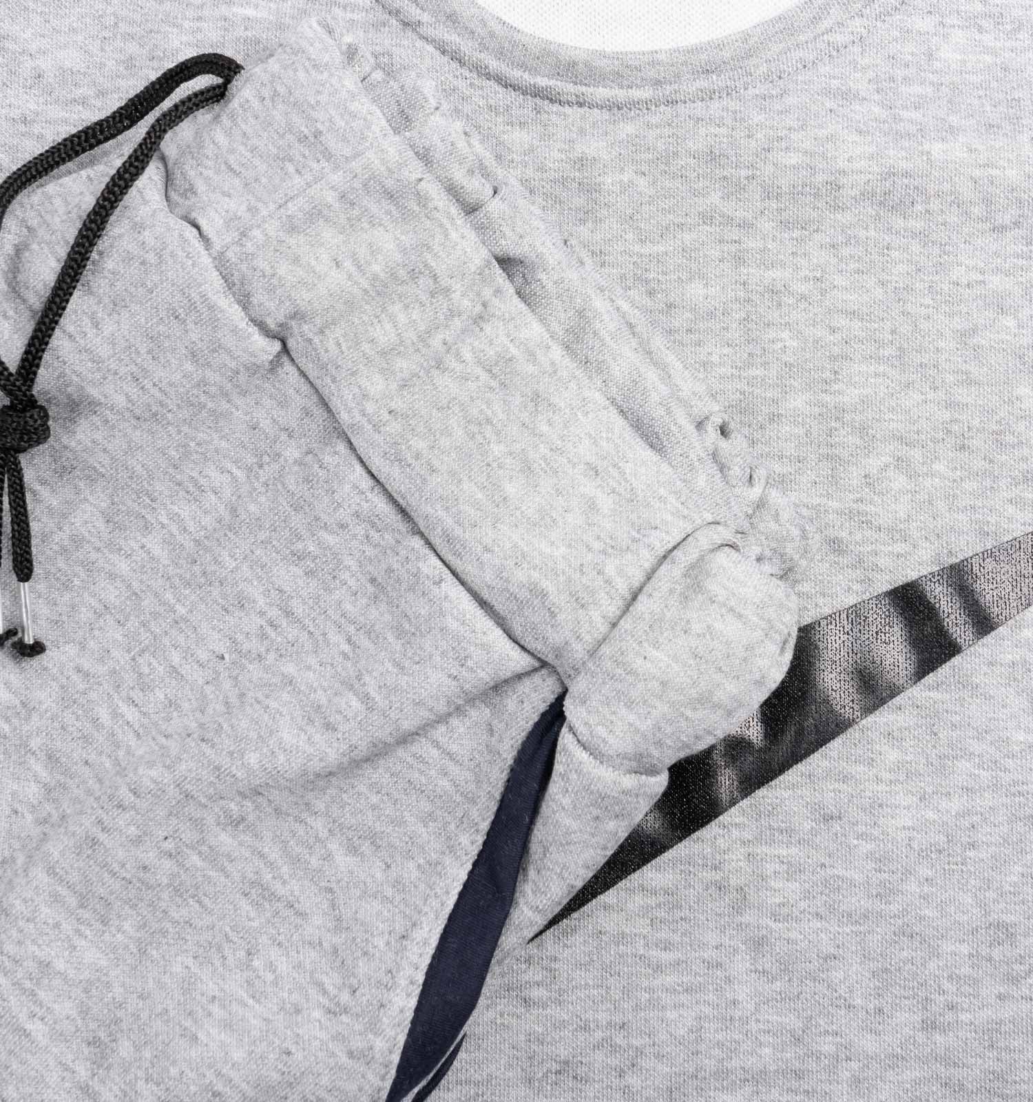 ست تیشرت شلوار مردانه Nike ساده یقه گرد مدل 42929