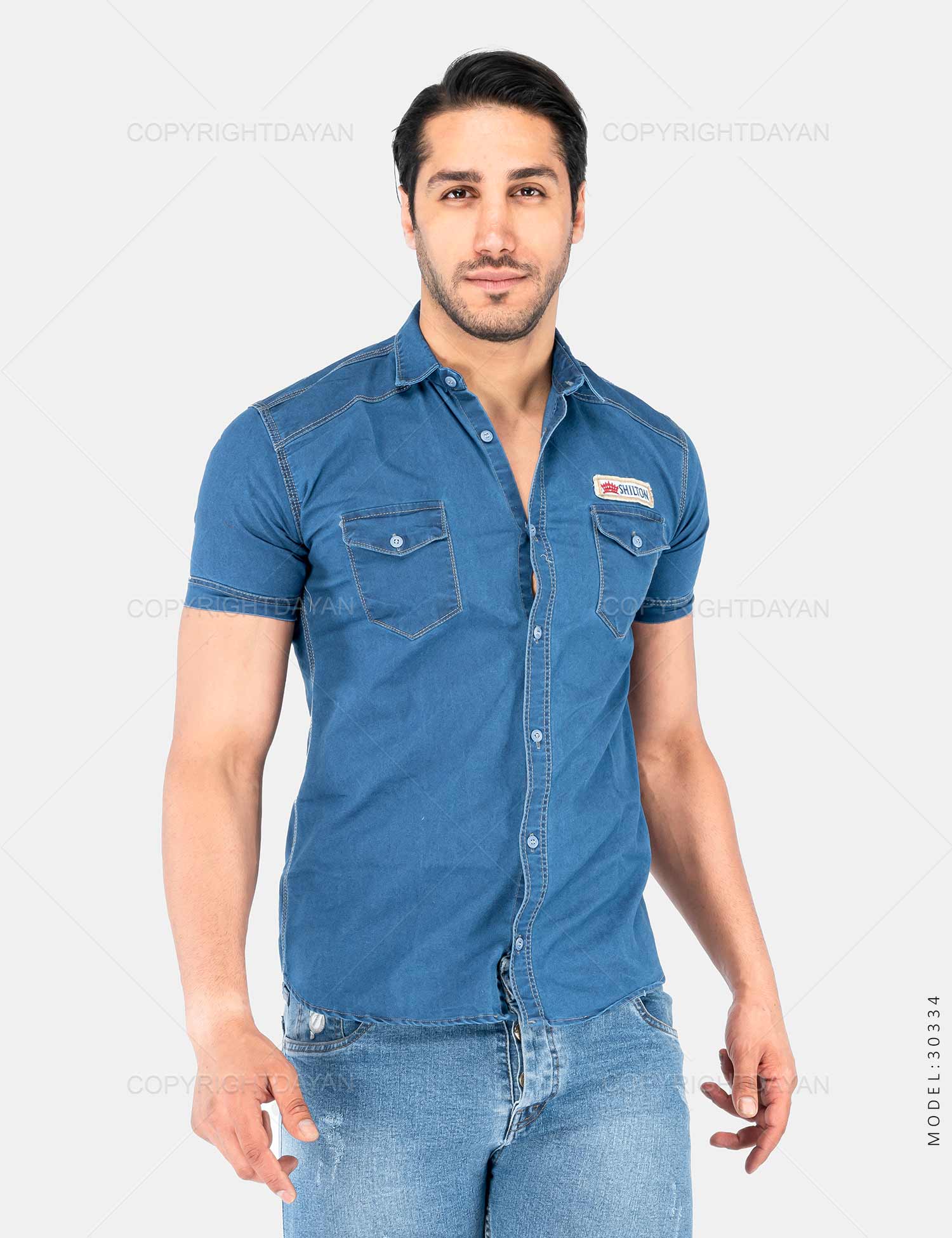 پیراهن مردانه Sevin مدل 30334