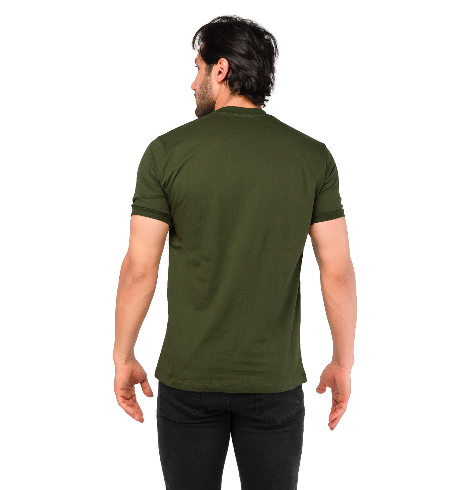 تیشرت Nike یقه گرد مردانه پنبه ساده مدل 44801