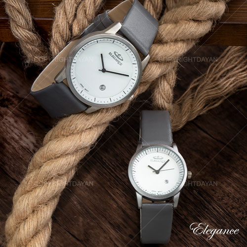 ست ساعت مردانه زنانه Elegance مدل W 6399 (فیلی)